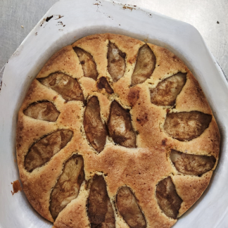 Flans - Apple Flan- Passover