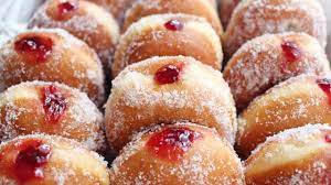 Large Jam Doughnuts